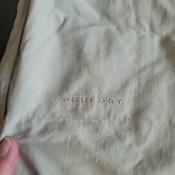 Columbia Capri Pants Womens 8 Cream GRT Omni-Dry Water Repellent Outdoor Hiking - Picture 2 of 13